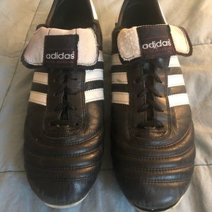 Adidas leather cleats